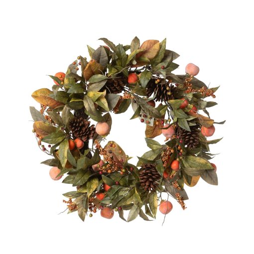 Park Hill Autumn Persimmon Wreath - Image 3