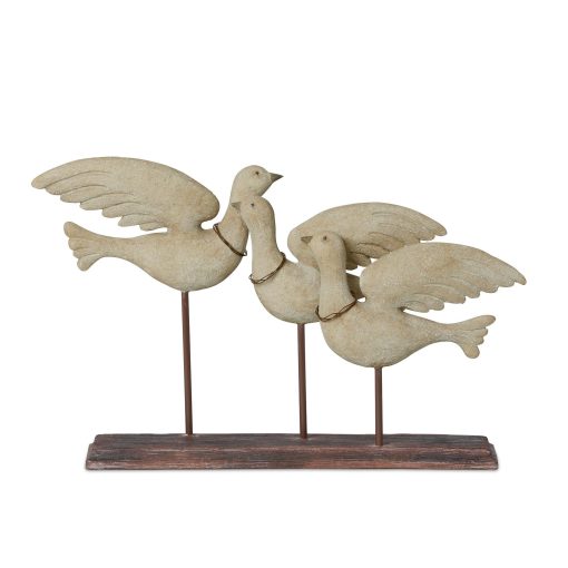 Park Hill Dove Mantlepiece