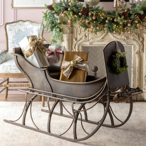 Park Hill Antique Iron Cutter Sleigh