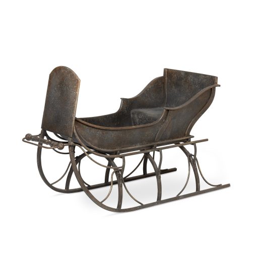 Park Hill Antique Iron Cutter Sleigh - Image 3