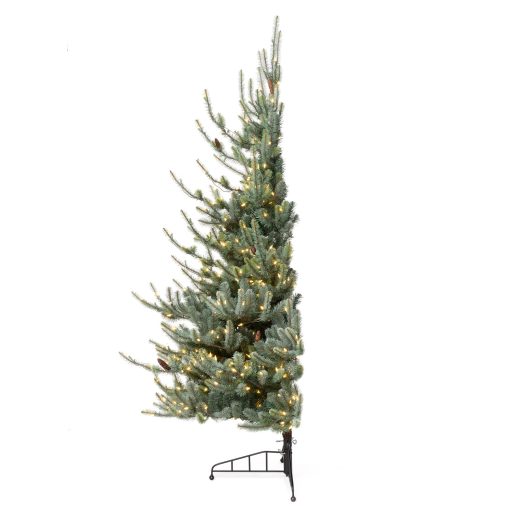 Park Hill Blue Spruce Half Christmas Tree - 7.5' - Image 6