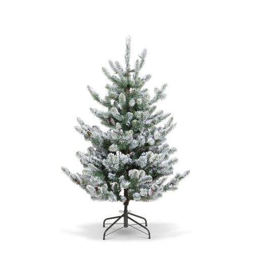 Park Hill Flocked Blue Spruce Tree - Image 2