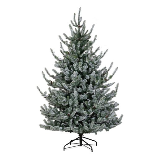 Park Hill Flocked Blue Spruce Tree - Image 4