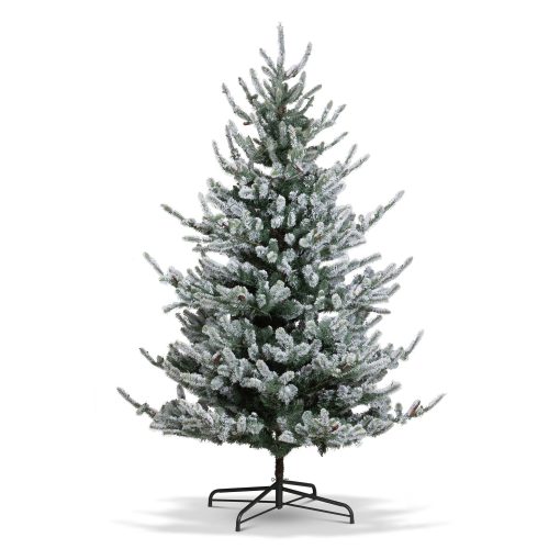 Park Hill Flocked Blue Spruce Tree - Image 6