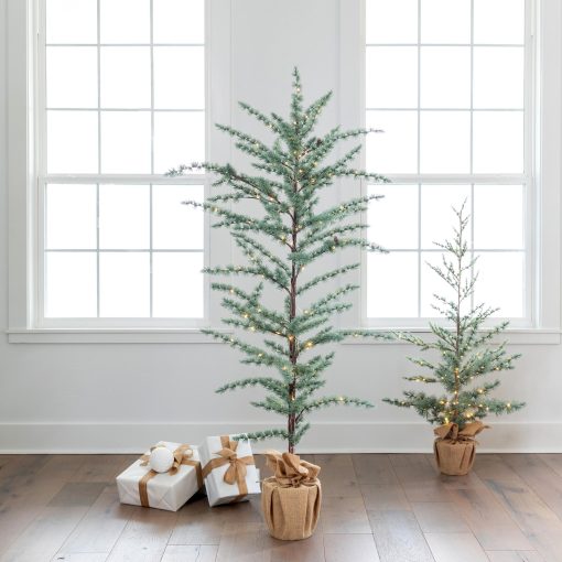 Park Hill Weeping Deodar Cedar Tree with Micro Lights - 60"