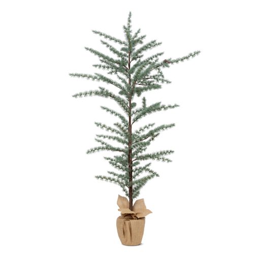 Park Hill Weeping Deodar Cedar Tree with Micro Lights - 60" - Image 3