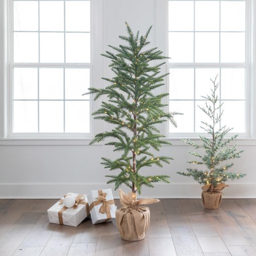 Park Hill Noble Fir Tree with Micro Lights - 60"