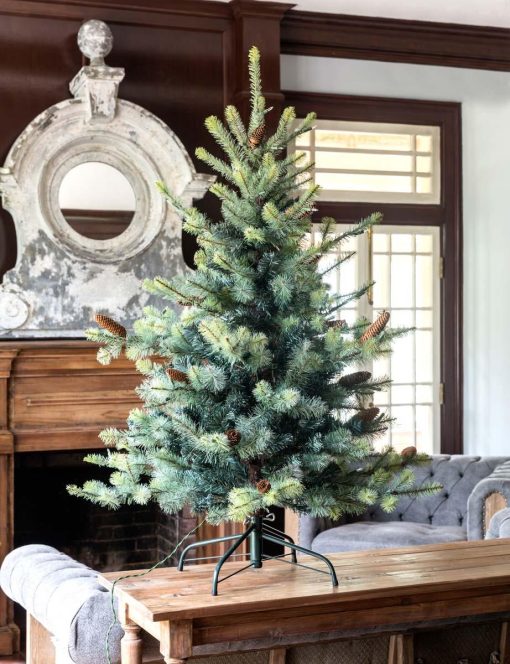 Park Hill Blue Spruce Christmas Tree - Image 2