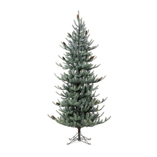 Park Hill Park Hill Blue Spruce Slim Christmas Tree - 7.5' - Image 4