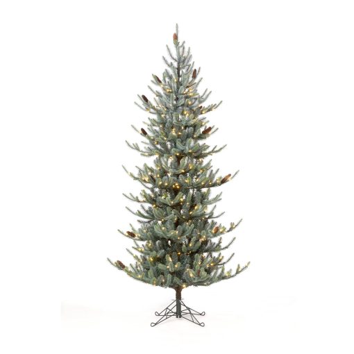 Park Hill Park Hill Blue Spruce Slim Christmas Tree - 7.5' - Image 5