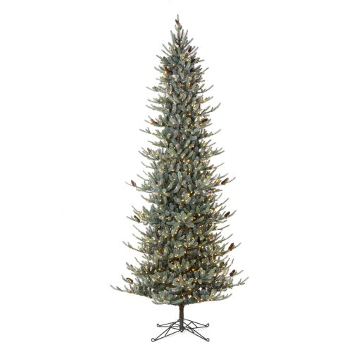 Park Hill Blue Spruce Slim Christmas Tree - 12' - Image 3