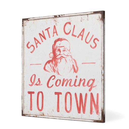 Park Hill Santa Claus Square Iron Plaque - Image 2