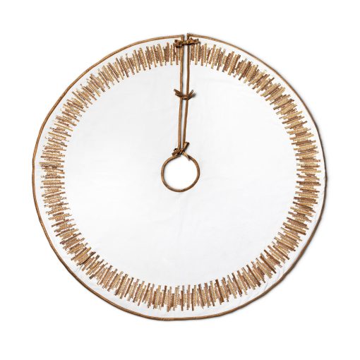 Park Hill Golden Splendor Velvet Tree Skirt - Image 2