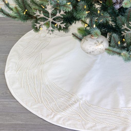 Park Hill Pearl Garland Tree Skirt