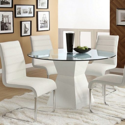 Mauna Contemporary Round Dining Table - Image 2