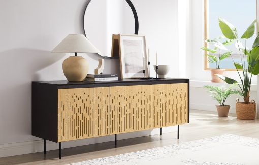 Greenington Hanna Caviar/Wheat Console Sideboard