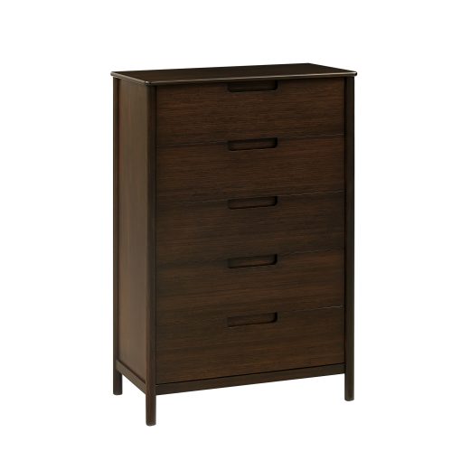 Greenington Weston Black Walnut Five Drawer Chest - Image 4