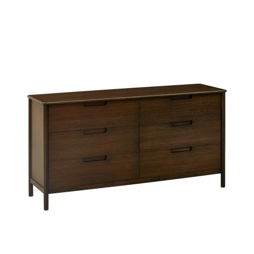 Greenington Weston Black Walnut Six Drawer Dresser - Image 3