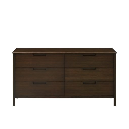 Greenington Weston Black Walnut Six Drawer Dresser - Image 4