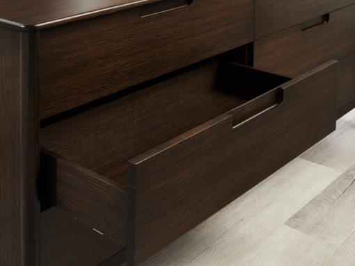 Greenington Weston Black Walnut Six Drawer Dresser - Image 9