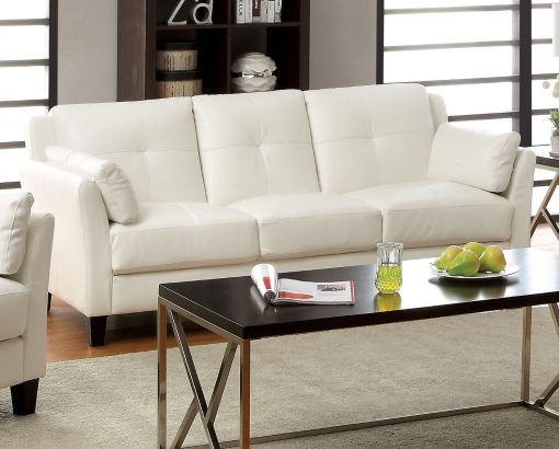 Pierre Contemporary Flared Arms Sofa - Image 2