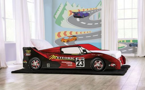 Dustrack Novelty Race Car Design Twin Bed - Image 2