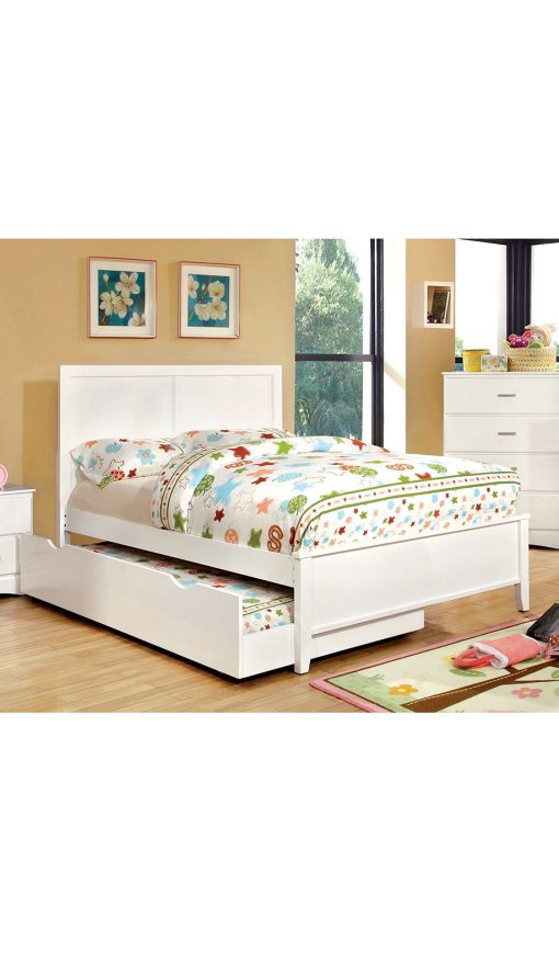 Prismo Transitional Solid Wood Bed - Image 3