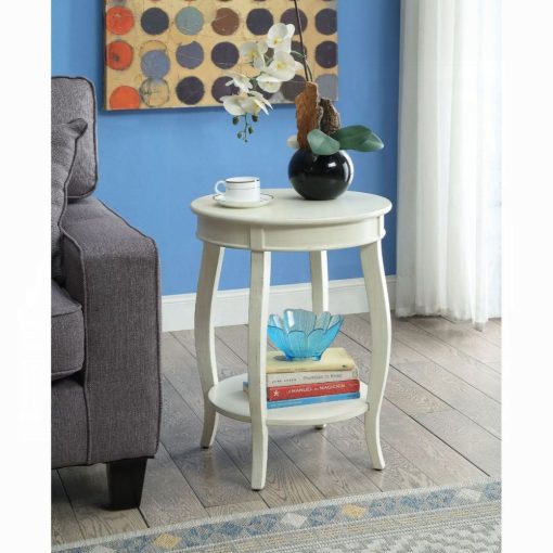 Aberta Wood Accent Table