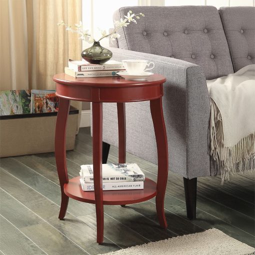 Aberta Wood Accent Table - Image 6