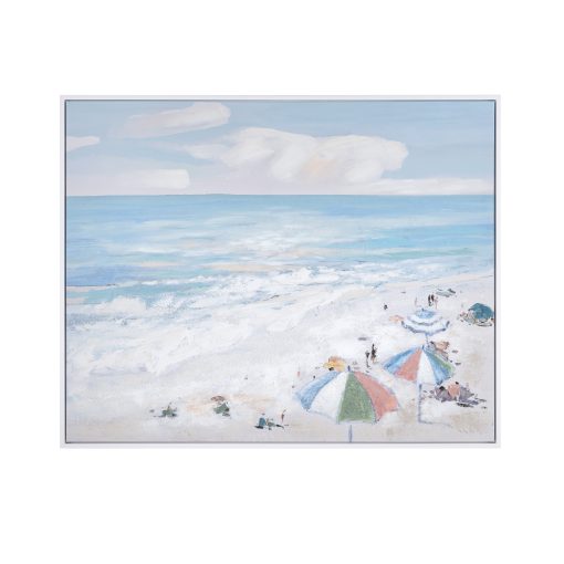 Crestview Siesta Key Canvas Hand Painted Wall Art