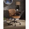 Josi Coffee Top Grain Leather Office Chair