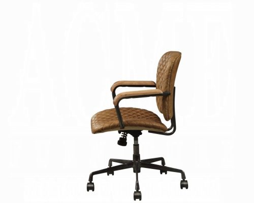 Josi Coffee Top Grain Leather Office Chair