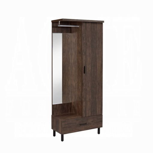 Tsula Rustic Walnut Hall Tree - Image 2