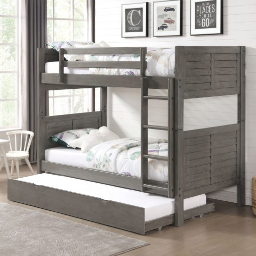 Hoople Transitional Solid Wood Bunk Bed - Image 3