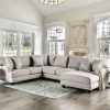 Alidene Transitional Light Gray Sectional