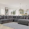 Wolverhampton Contemporary Dark Gray Sectional