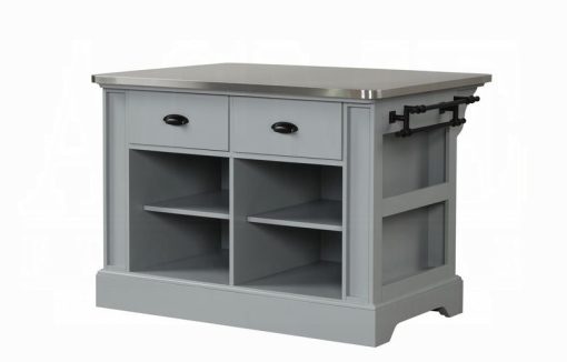 Urrur Kitchen Gray Island - Image 2