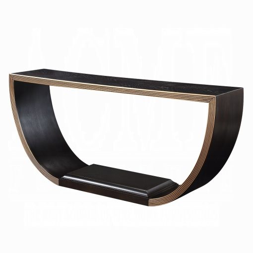 Maceo Black & Gold Console Table - Image 2