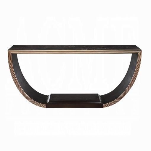 Maceo Black & Gold Console Table - Image 3