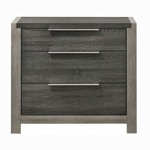 Casimiro Gray Nightstand - Image 2