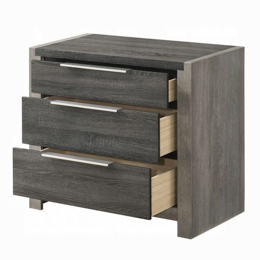 Casimiro Gray Nightstand - Image 3