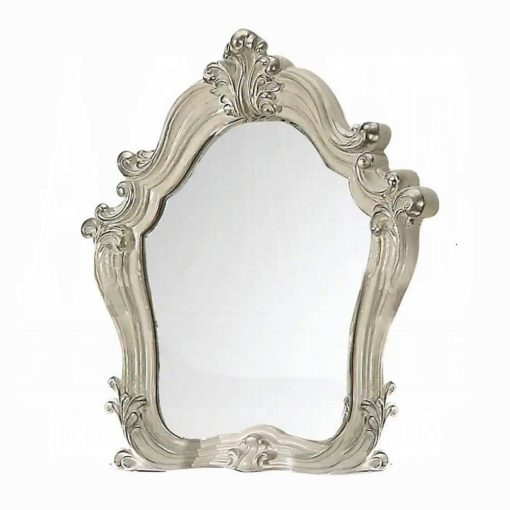Acme Versailles Bone White Mirror - Image 3
