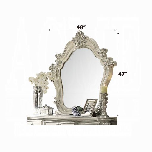 Acme Versailles Bone White Mirror - Image 4