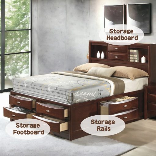 Acme Ireland Bed with Storage - Image 11