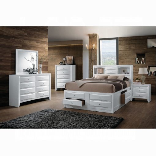 Acme Ireland White Nightstand - Image 2