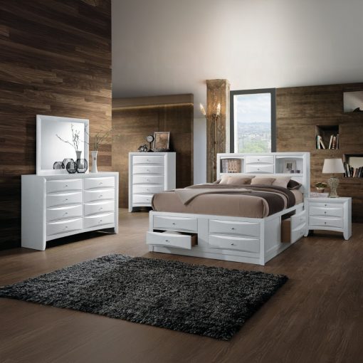 Acme Ireland Composite Wood Bed with Storage - Image 5
