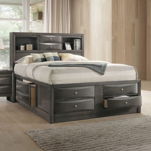 Acme Ireland Composite Wood Bed with Storage - Image 12