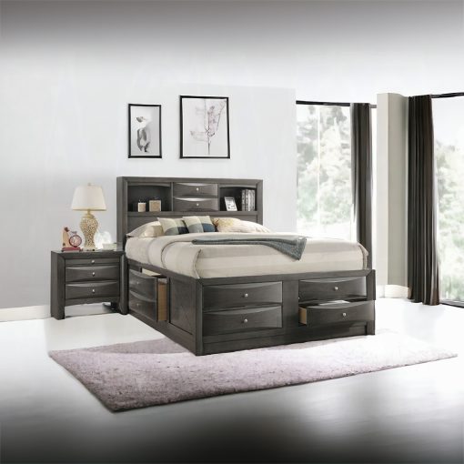 Acme Ireland Composite Wood Bed with Storage - Image 14