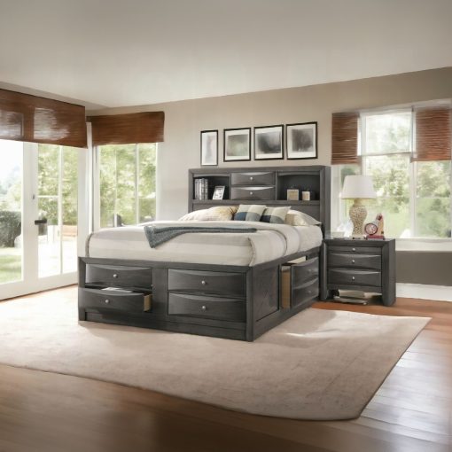 Acme Ireland Composite Wood Bed with Storage - Image 15