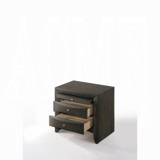 Acme Ireland Gray Oak Nightstand - Image 2
